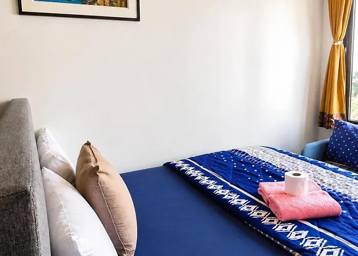 Modern 1br In Air Residences Makati Near Ayala Cbd View Aparthotel Manila