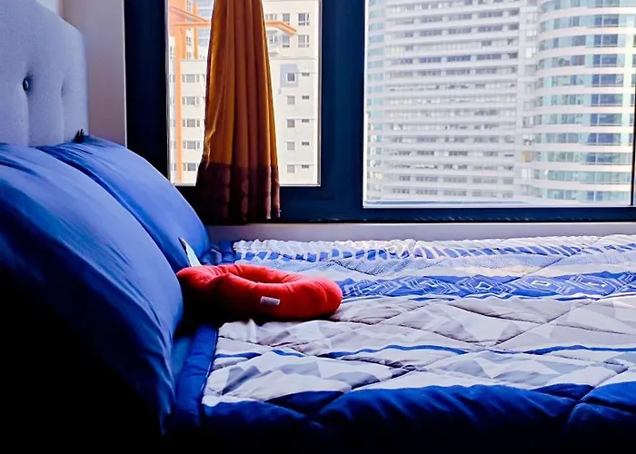 Modern 1br In Air Residences Makati Near Ayala Cbd View Aparthotel Manila
