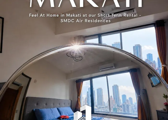 Aparthotel Modern 1br In Air Residences Makati Near Ayala Cbd View 4*